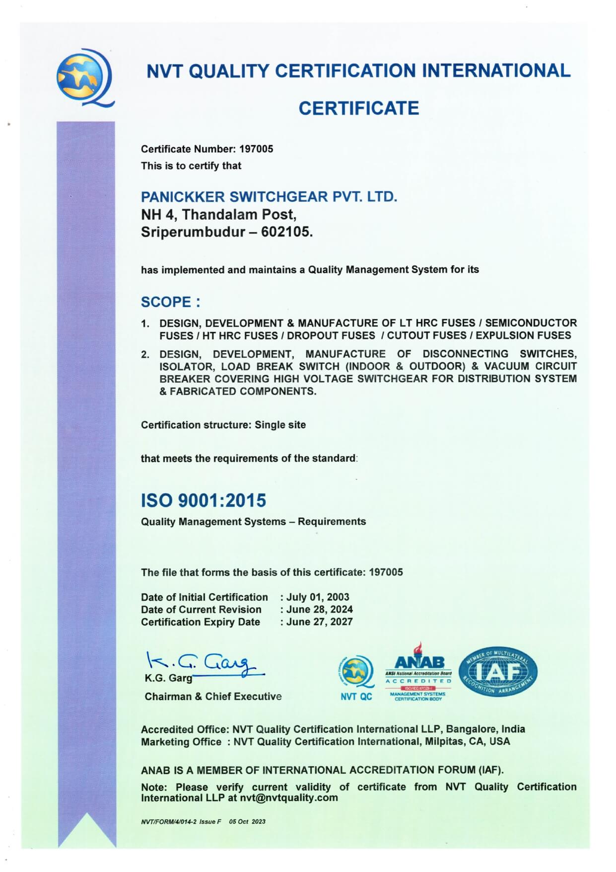 iso certificate of panickker switchgears (1) (1)